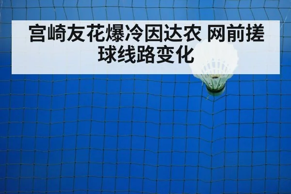 宫崎友花爆冷因达农 网前搓球线路变化